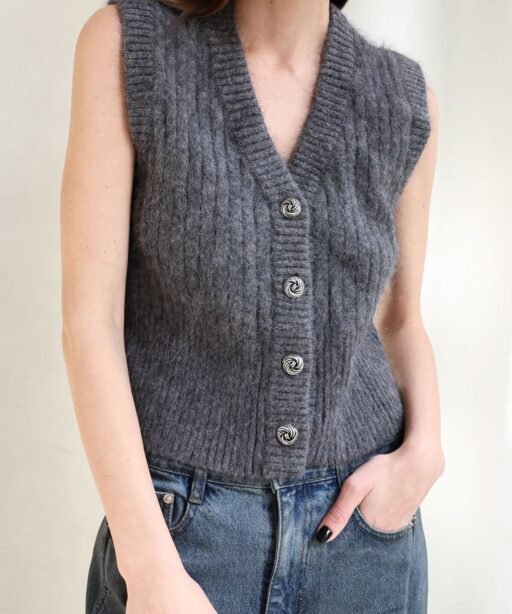 Rêve vest Graphite Mist