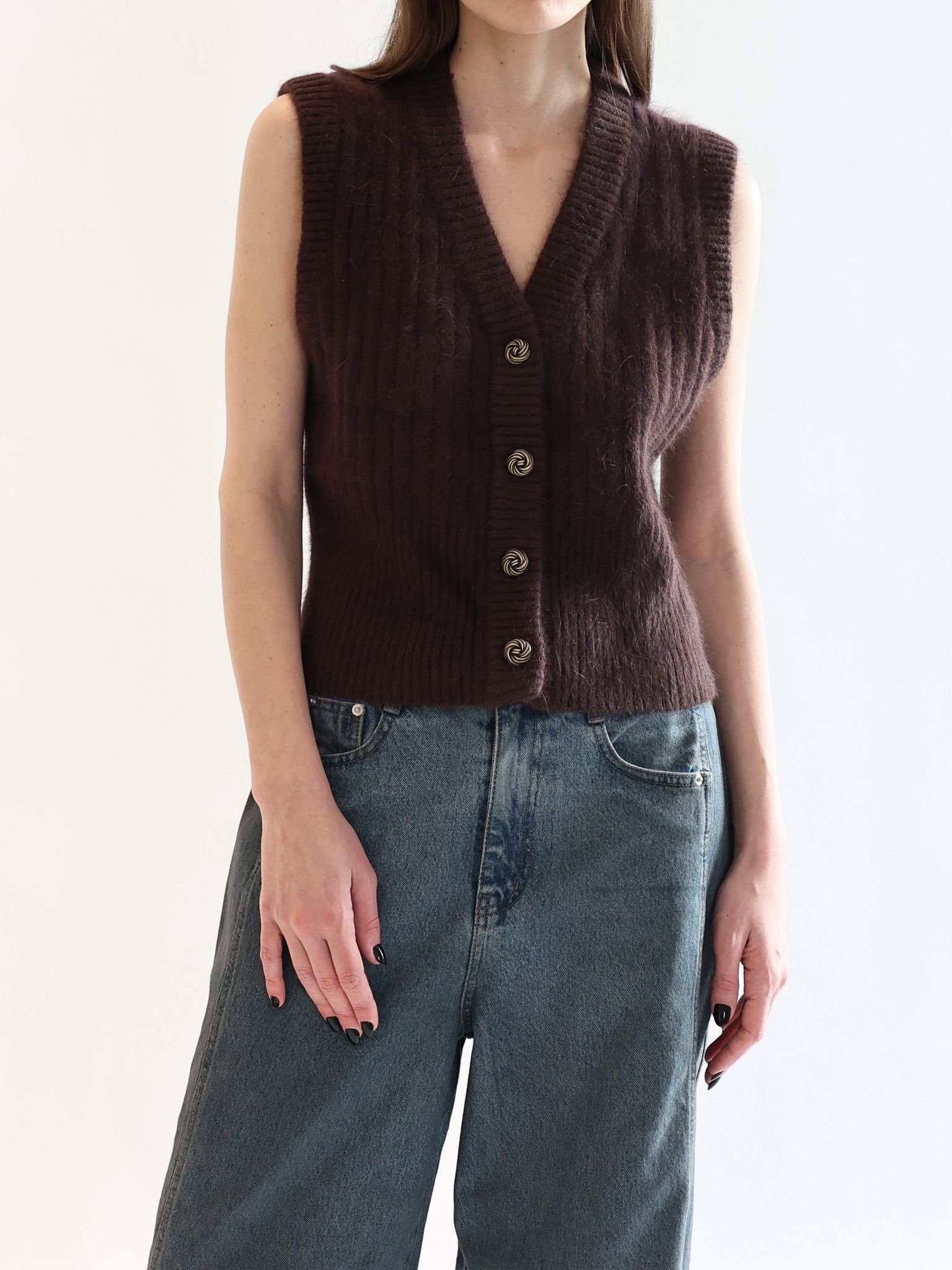 Rêve vest Espresso Muse